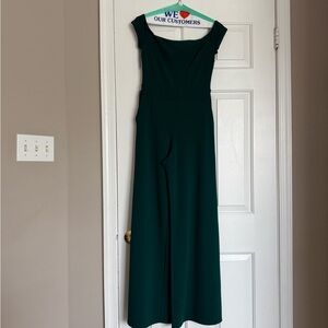 Express Dark Green Jumpsuit